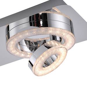 LED-plafondlamp Tim plexiglas/staal - Aantal lichtbronnen: 4