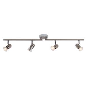 LED-Deckenleuchte Wesley 4-flammig Silber Metall, verchromt