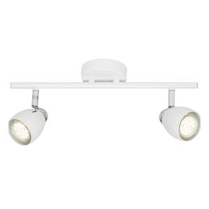 LED-plafondlamp Milano I metaal - Wit - Aantal lichtbronnen: 2