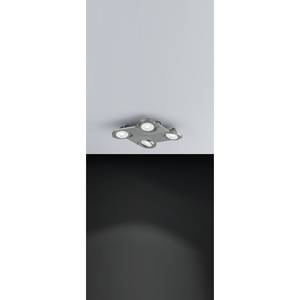 Rampe de spots LED Brea Verre / Aluminium - 4 - Nb d'ampoules : 4