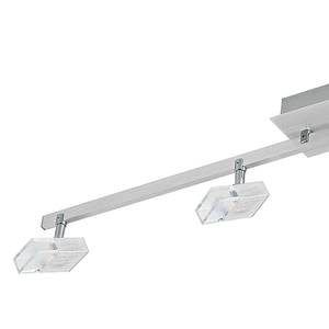 LED-Deckenstrahler Gemini III Glas / Aluminium - 4-flammig