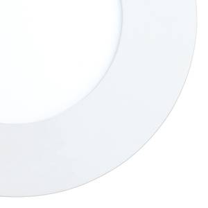 Luminaire encastré LED Fueva I Matériau synthétique / Métal - 1 ampoule - Blanc - Diamètre : 9 cm