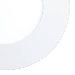 LED-Einbauleuchte Fueva II Kunststoff / Metall - 1-flammig - Weiß - Durchmesser: 9 cm
