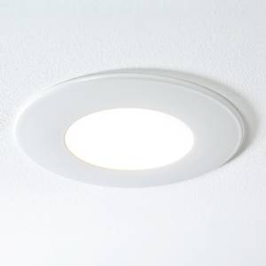 LED-Einbauleuchten-Set-3er Orbita 3-flammig - Aluminium Weiß