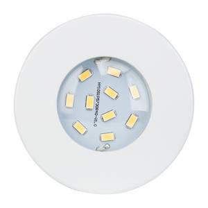 Spot encastrable LED pour sol Taniel I ( Pour sol - Matière synthétique / Fer - 3 ampoules - Blanc