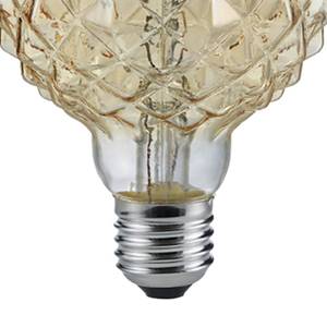 LED-Leuchtmittel Calvera (3er-Set) Silber - Glas - Höhe: 14 cm