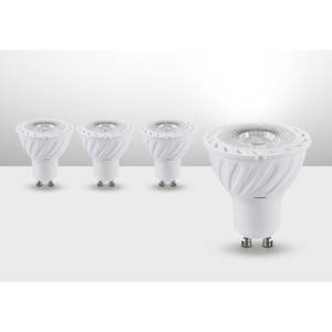 LED-Leuchtmittel Cargan (4er-Set) Kunststoff / Eisen