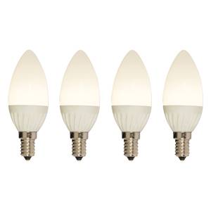 Éclairage LED Geneva (lot de 4) Verre / Matériau synthétique