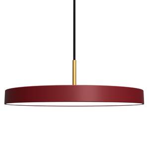 Suspension LED Asteria Acier / Aluminium - 1 ampoule - Bordeaux