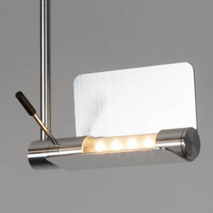 LED-hanglamp Attik by Micron aluminium/glas - zilverkleurig