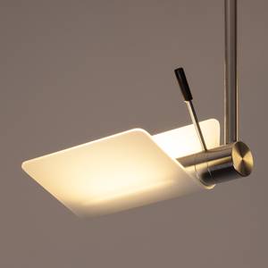 Suspension LED Attik by Micron Aluminium / Verre Argenté