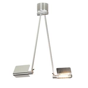 LED-hanglamp Attik by Micron aluminium/glas - zilverkleurig