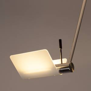 Suspension LED Attik by Micron Aluminium / Verre Argenté
