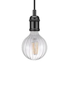 Suspension LED Avra I Acier - 1 ampoule - Noir