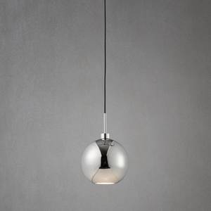 Suspension LED Ballon Métal / Verre - Chrome