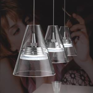 LED-Pendelleuchte Capri by Micron Glas