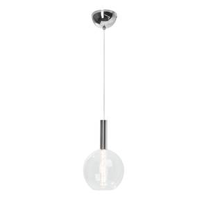 LED-Pendelleuchte Elegant 1-flammig Metall Silber