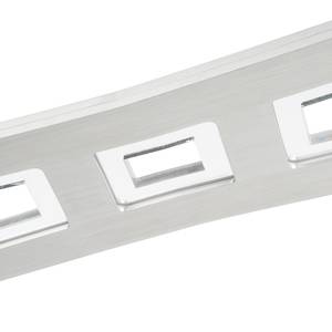 Suspension LED Eva Aluminium Blanc 90 ampoules