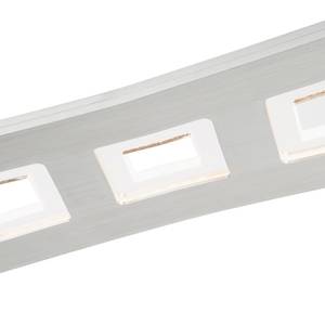 LED-Pendelleuchte Eva Aluminium Silber 90-flammig