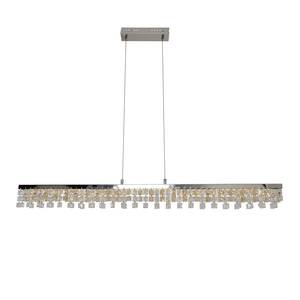 LED-plafondlamp metaal zilverkleurig