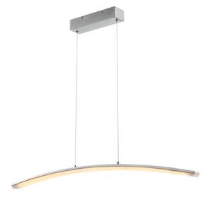 LED-Pendelleuchte Puglia Metall / Kunststoff - Matt Nickel