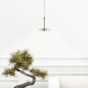 LED-Pendelleuchte Santander 1-flammig Nickel matt