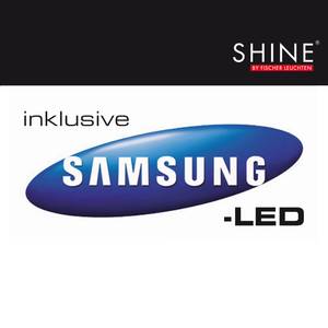 LED-hanglamp SHINE ALU nikkelkleurig 5 lichtbronnen