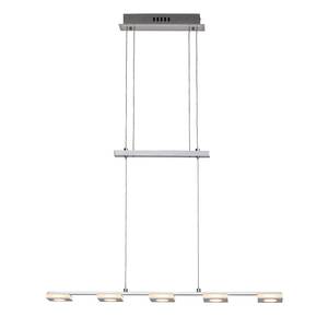 Applique murale ou plafonnier Transit 5 ampoules Aluminium argenté