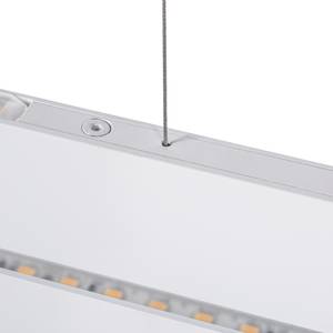 LED-Pendelleuchte Vale II Aluminium - Weiß