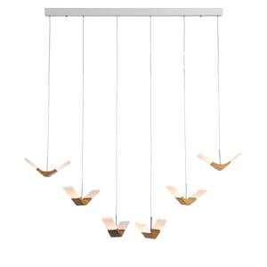 LED-hanglamp Nufaru plexiglas/massief eikenhout - 6