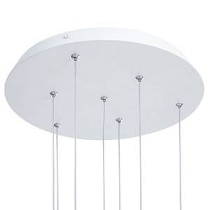 LED-Pendelleuchte Wookie Eiche massiv / Eisen - 7-flammig