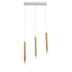 LED-hanglamp Cheia plexiglas/massief eikenhout - 3