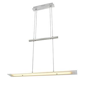 LED-hanglamp Laurena glas/metaal - 1 lichtbron