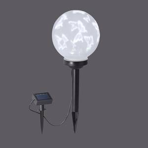 LED-solarlamp Kira Globe II kunststof - 2 lichtbronnen