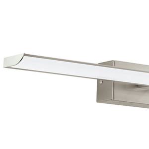 LED-spiegellamp Tabiano kunststof/staal - 1 lichtbron - Vernikkeld - Breedte: 61 cm