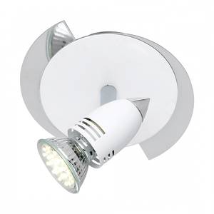 Spot LED- 1 ampoule Blanc - Métal - 15 x 15 cm