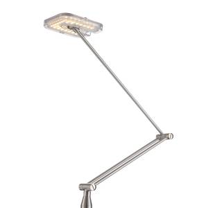 LED-Stehleuchte Angle 1-flammig Silber Nickel
