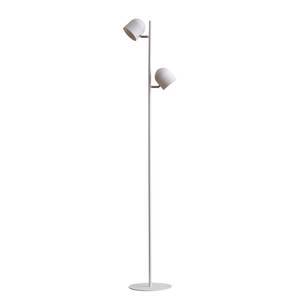 Lampadaire LED Jon Fer - 2 ampoules - Blanc