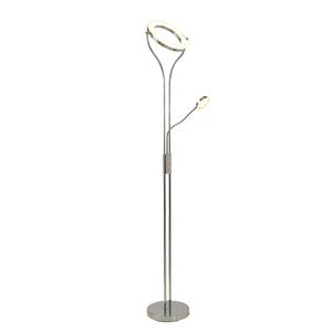 Lampadaire LED Métal Argenté