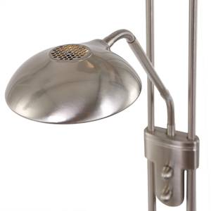 LED-Stehleuchte Mexlite 2-flammig Nickel matt