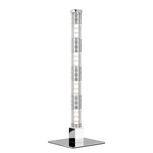 LED-Tischleuchte Bambo Glas/Metall - Silber