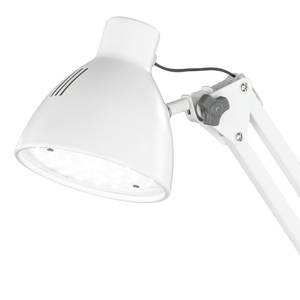 Lampe LED Métal Blanc 1 ampoule