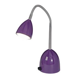 Lampada LED da tavolo Oskar Metallo Viola