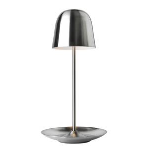 Lampada da tavolo LED Pirol Metallo Color argento satinato