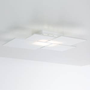 LED-Wand- & Deckenleuchte Ouadrifoglio Glas/Stahl Weiß 1-flammig