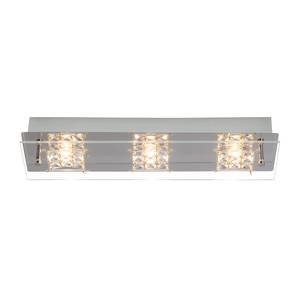 Lampada LED da parete e soffitto Martino 3 luci Color argento Metallo cromato