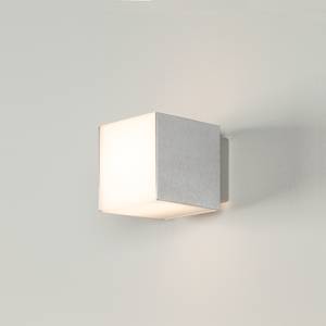 LED-wandlamp Alabama aluminium - zilverkleurig - 12 lichtbronnen