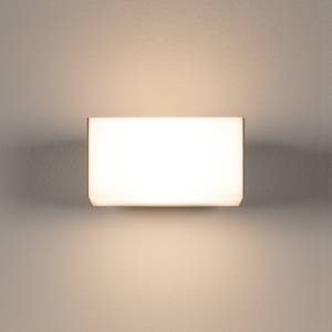 LED-wandlamp Alabama aluminium - zilverkleurig - 24 lichtbronnen