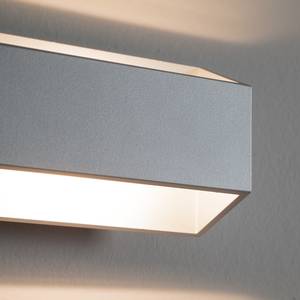 LED-wandlamp California aluminium - zilverkleurig - 21 lichtbronnen