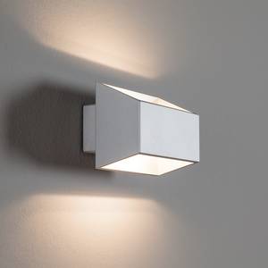 LED-wandlamp California aluminium - zilverkleurig - 21 lichtbronnen